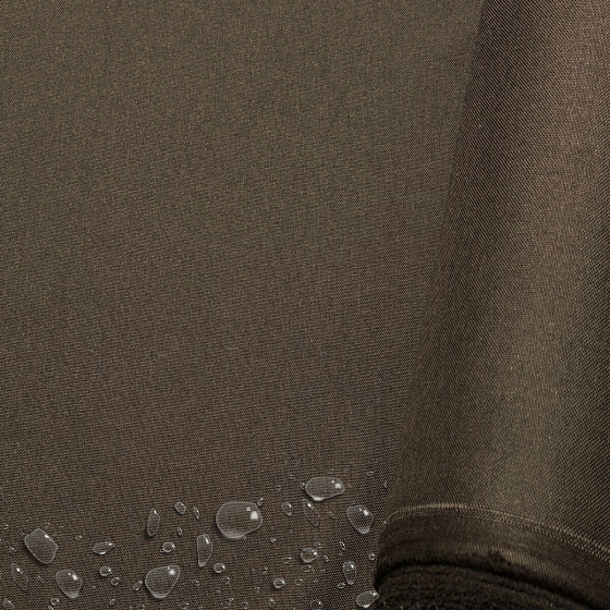 Nepromokavá látka Imitace lnu-27, Hnědá