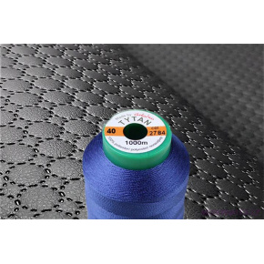 Fils à coudre d'ameublement TYTAN 40 1000 m couleur bleu  2784