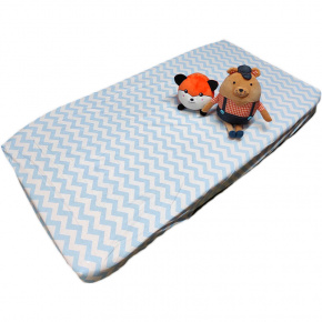 Drap de lit en coton à caoutchouc 120x60 cm 