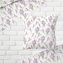 Linge de lit en flanelle avec fermeture, couleur Violet, 140x200 cm 