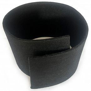 Feutrine technique 10 mm, 1200 g/m², largeur 160 cm, noir