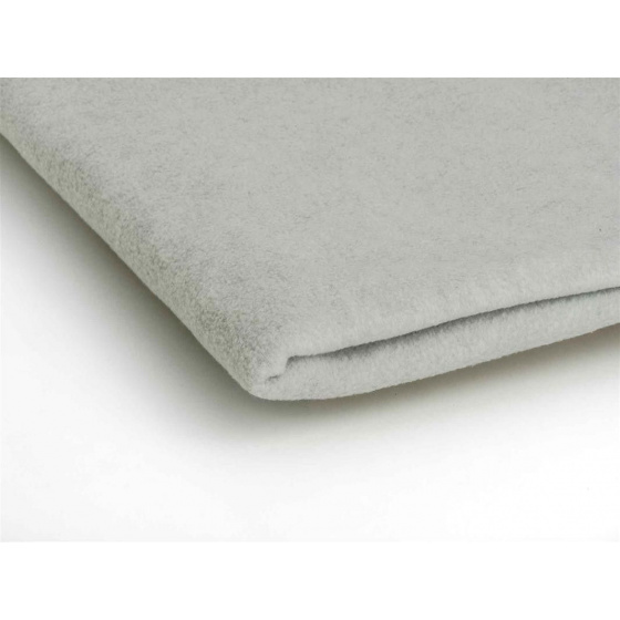Tissus polaire, 200 g/m², pour loisirs créatifs gris clair mélange 7