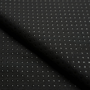 Tissu antidérapant vendu au mètre, couleur noire