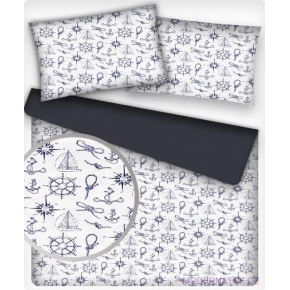 Tissu coton au métre imprimé Volants noir sur blanche