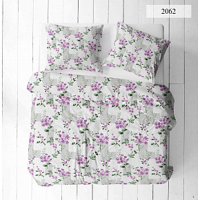 Tissu en coton au mètre, 125 g/m², largeur 160 cm, imprimé à fleurs sur fond blanc