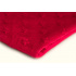 Tissu minky étoile, 320 g/m², largeur 160 cm, rouge