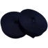 Bande ourlet polyester 30 mm  couleur grenat