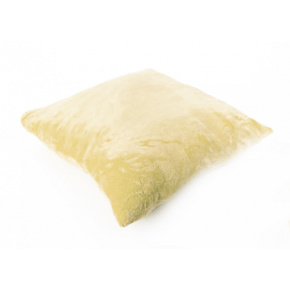 Housse d'oreiller en micro peluche - UNI crème - 40X40cm