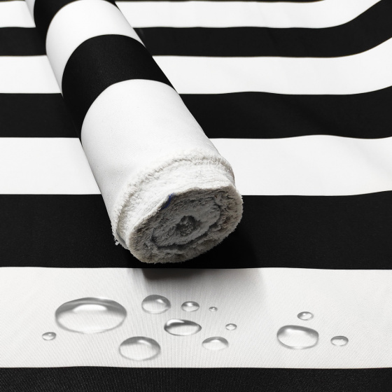 Vodu odpuzující látka barva PROUŽKY ČERNÉ