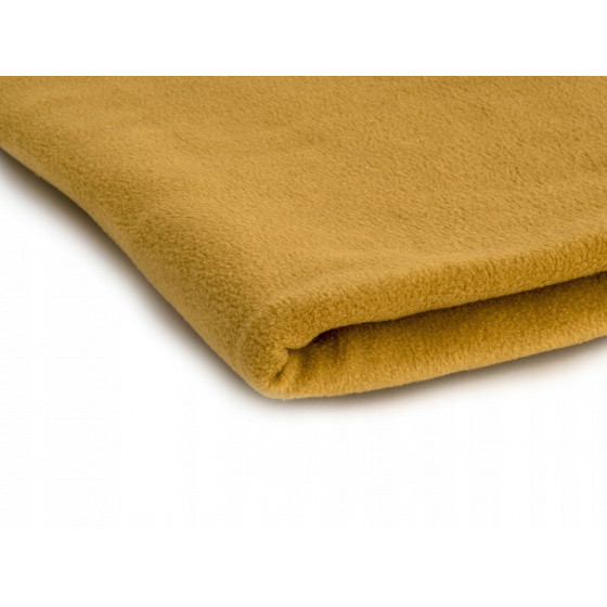 Tissus polaire, 200 g/m², pour loisirs créatifs moutarde 33