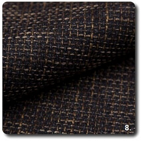 Čalounická látka, Nevada, Černo-Hnedá 1,4 m x 0,7 m