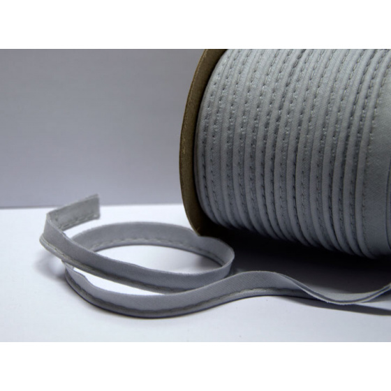 Passepoil coton couleur gris clair