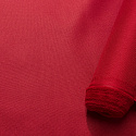 Nepremokavá látka imitujúca ľan 11, farba červená, metráž 160 cm    