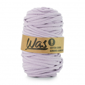 Cordons tressé coton 9 mm, 50 m, couleur lila 130