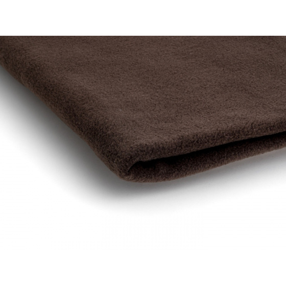Tissus polaire, 200 g/m², pour loisirs créatifs maron fonce 06