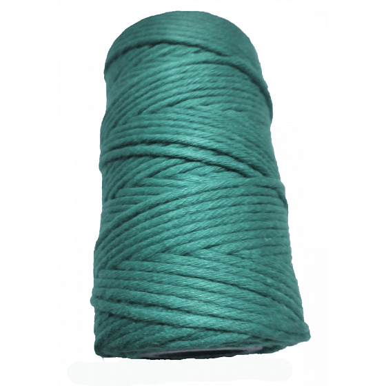 Ficelle de coton couleur verte 40 m