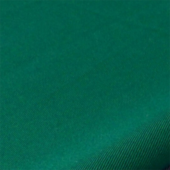 Tissu sergé de polycoton, 240 g/m², largeur 150 cm, au mètre, vert