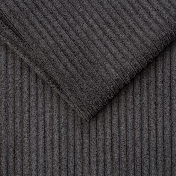 Tissu d’ameublement ZOOM pour meubles, vendu au mètre, Graphite - Pet Proof