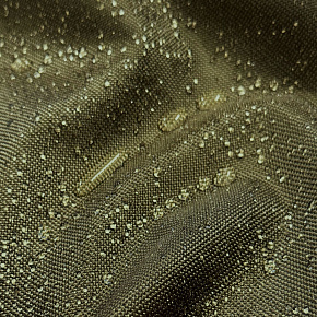 Tissu imperméable Oxford 1680D PU, 350 g/m², 150 cm, couleur Khaki