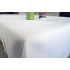 Nappe blanche déperlante Lin, résistante aux taches