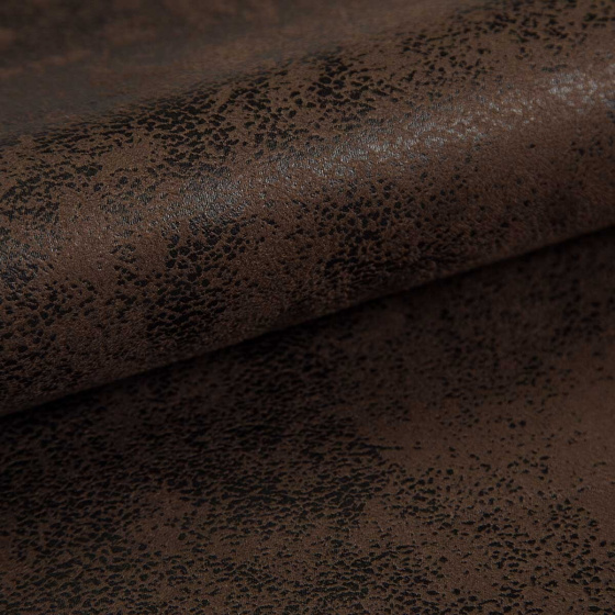 AFRIQUE, simili cuir d’ameublement au mètre, 308 g/m², largeur 140 cm, Chocolat