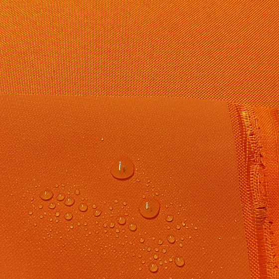 Tissu extérieur Imperméable PVC Codura 600D, 360 g/m², 150 cm, Orange