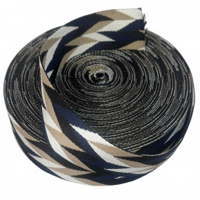 Ruban polypropylène renforcé pour sacs 50 mm couleur Mosaïque (50 m)