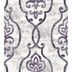 Tissu d'ameublement en velours à motif 380432-105