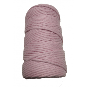 Ficelle de coton couleur rose 40 m