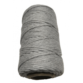 Ficelle de coton couleur grise clair 40 m