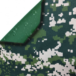 Le tissu PVC Kodura couleur pixel verte