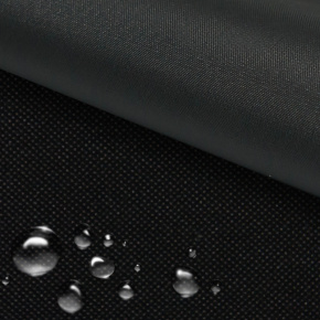Le tissu PVC Kodura-01 noir