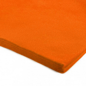 Feutrine décoration 3 mm le couleur orange