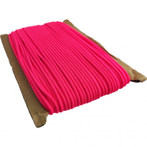 Corde élastique couleur  rose neo 3 mm 50 m