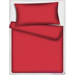 Tissus en coton, uni couleur rouge 501-1 