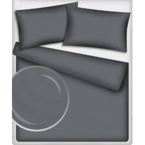Tissus en coton, uni couleur graphite 540-4