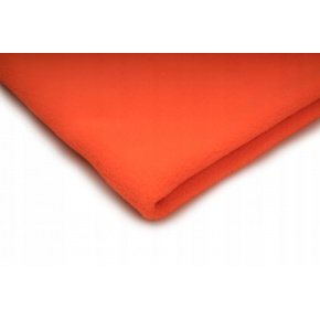 Tissus polaire pour loisirs créatifs orange neon 51