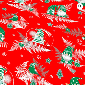 Tissus en coton de Noël au mètre, 160 cm motif Noël 1133-6