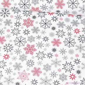 Tissus en coton de Noël au mètre, 160 cm motif 1407