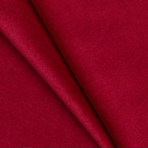 Tissu d'ameublement en velours VELLUTO 7 Fn. Rouge