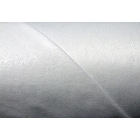 NON TISSE visline  blanche  avec colle au mètre largeur 90 cm