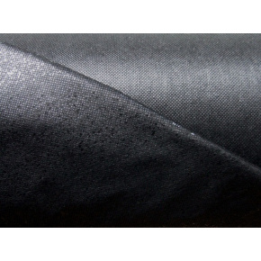 NON TISSE visline noir avec colle au mètre largeur 90 cm