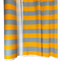 Tkanina zewnętrzna na leżaki i hamaki ogrodowe, kolor szaro-żółty, 5 cm